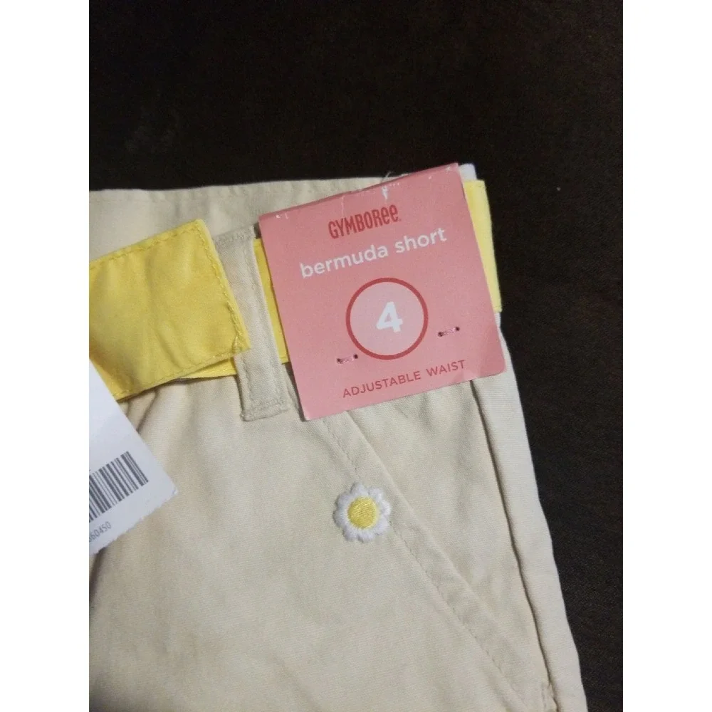 Gymboree pop of daisies size 4 shorts nwt‎